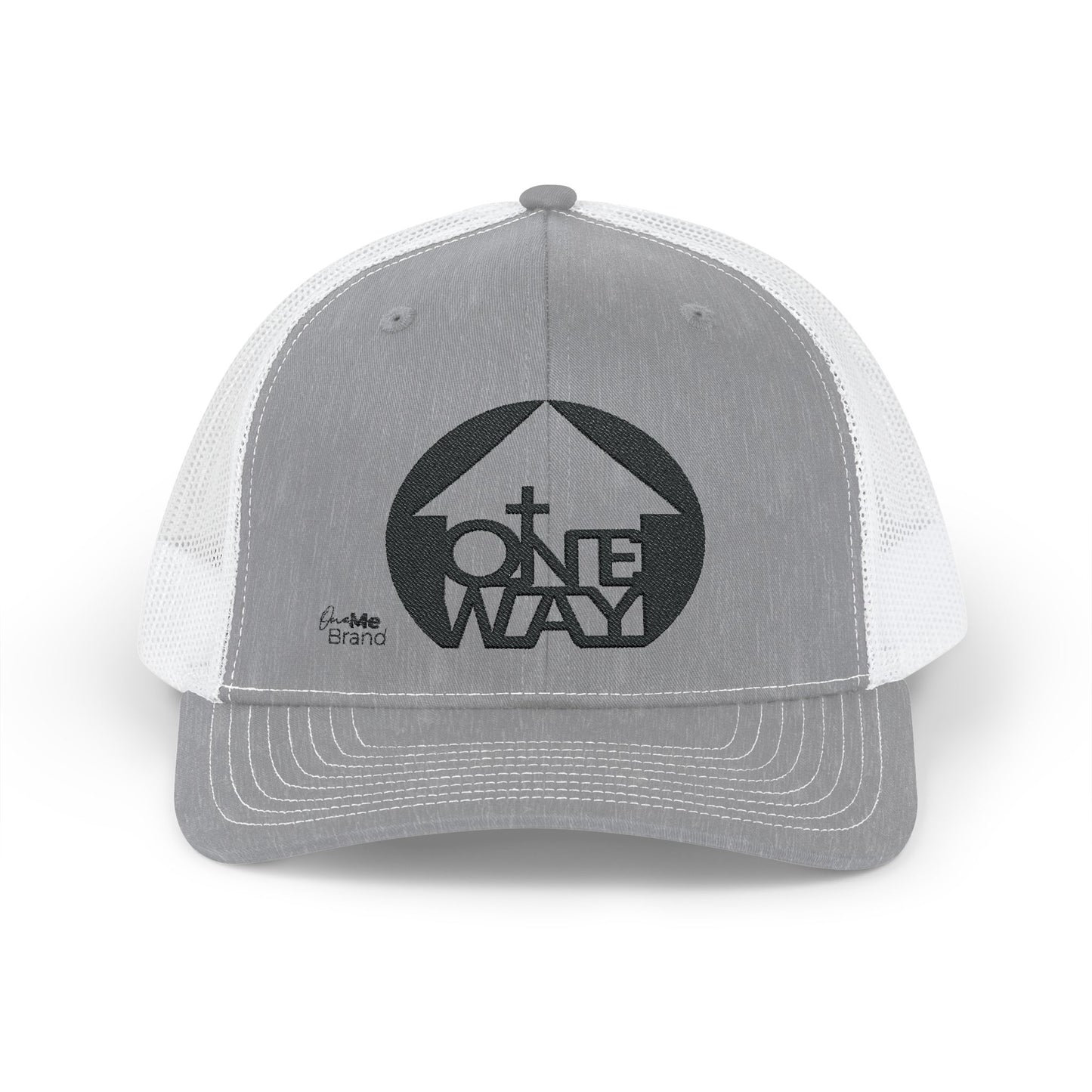 One Way Graphic Snapback Trucker Cap